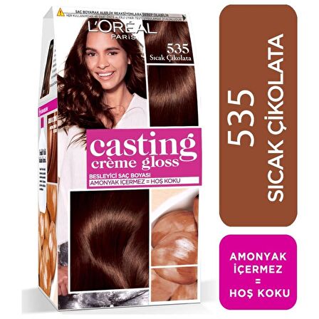 L'Oréal Paris Casting Crème Gloss Saç Boyası - 535 Sıcak Çikolata