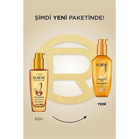 L'Oréal Paris Elseve Mucizevi Canlandırıcı Bakım Yağı 100 ml