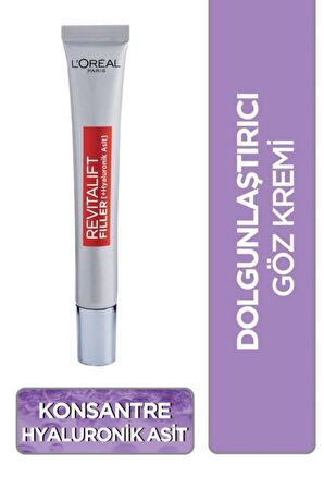 Loreal Paris Revitalift Filler Yaşlanma Karşıtı Kolajen 30 Yaş + Gündüz Yüz ve Boyun Kremi 50 ml & Göz Kremii 