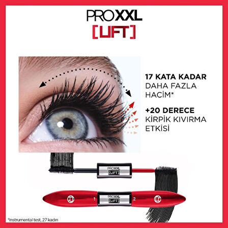 L'Oréal Paris Pro XXL Lift Çift Taraflı Maskara - Kirpik Lifting Etkisi