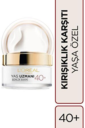 L'Oreal Paris Yaş Uzmanı 40+ Kırışıklık Karşıtı Sıkılaştırıcı Gündüz & Gece Kremi Seti 2'li Set 