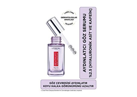 L'Oreal Paris Telescopic Maskara & Revitalift Filler Aydınlatıcı Göz Serumu