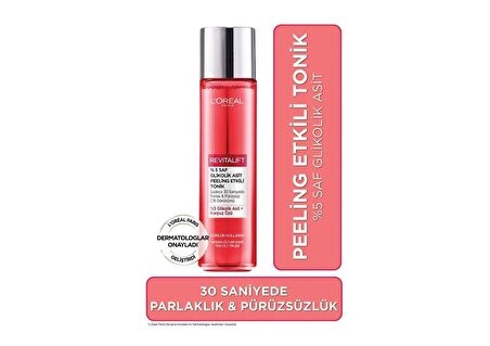 L'Oreal Paris Revitalift %5 Saf Glikolik Asit Peeling Etkili Tonik & Cilt Yenileme Etkili Temizleme Jeli 150 Ml