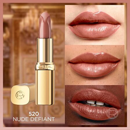 L'Oréal Paris Color Riche Saten Bitişli Ruj - 520 Nude Defiant