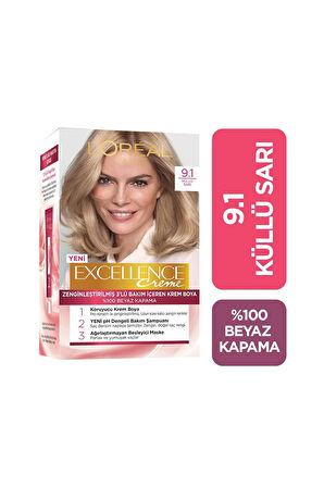 Loreal Excellence Creme 9.1 Küllü Sarı
