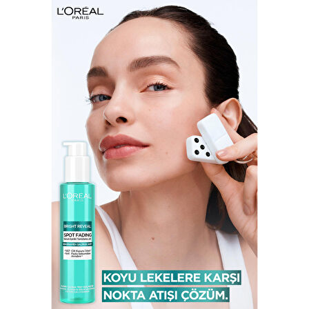 L'Oréal Paris Bright Reveal Cilt Kusuru İzi Karşıtı, Serum İçerikli Temizleme Jeli Niasinamid+Salisilik Asit 150 ml