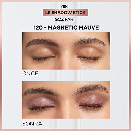 L'Oréal Paris Le Shadow Stick Göz Farı - 120 Magnetic Mauve