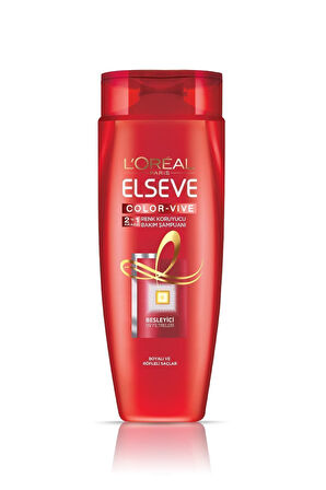 Elseve L'oréal Paris Colorvive Renk Koruyucu Bakım Şampuanı 2'si 1 Arada 360 ml