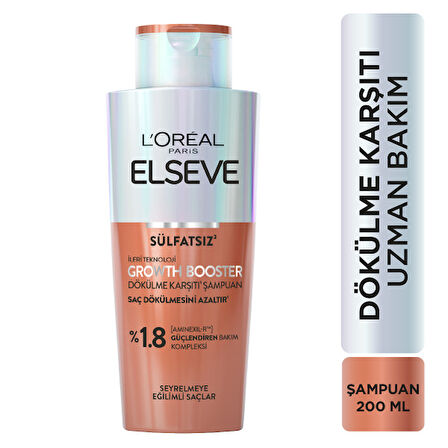 L'Oréal Paris Elseve Growth Booster Dökülme Karşıtı Şampuan 200ml