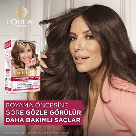Excellence Creme Saç Boyası 5.02 Bronz Kahve