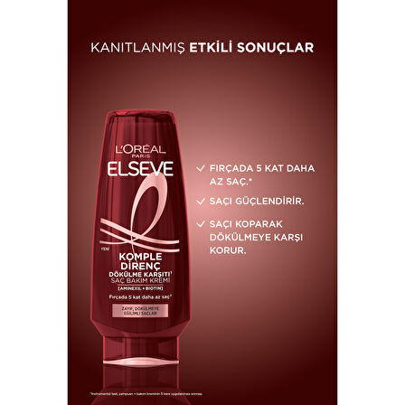 L'Oréal Paris Elseve Komple Direnç Dökülme Karşıtı Bakım Kremi 250ml
