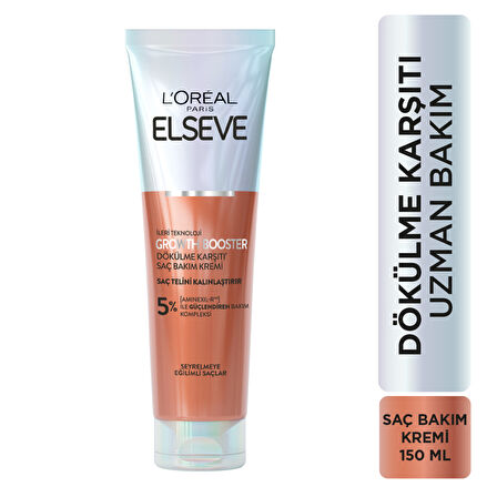 L'Oréal Paris Elseve Growth Booster Dökülme Karşıtı Saç Bakım Kremi 150ml