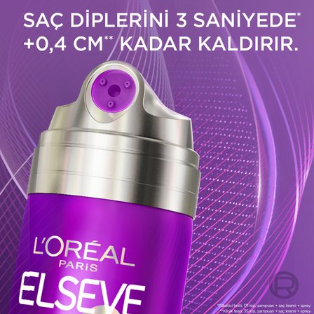 L'Oréal Paris Elseve Collagen Lifter [Kolajen Peptitleri] İçeren Hacim Veren Yenileyici Saç Spreyi 200ml