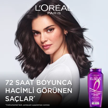 L'Oréal Paris Elseve Collagen Lifter [Kolajen Peptitleri] İçeren Hacim Veren Saç Bakım Şampuanı 300ml