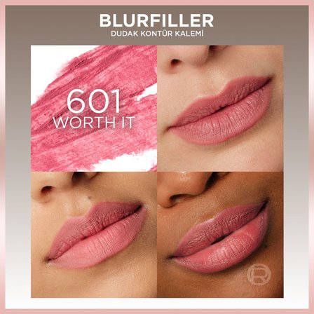 L'Oréal Paris Blurfiller Dudak Kontür Kalemi - 601 Worth It