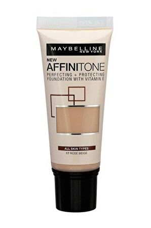 Maybelline Affinitone Fondöten 17 Rose Beige