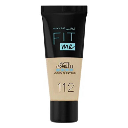  Maybelline Fit Me Matte And Poreless Foundation 30ml