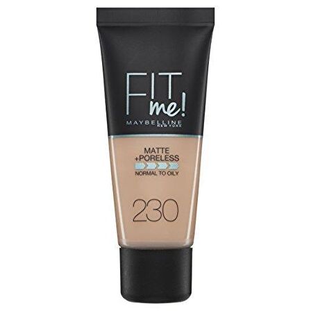 Maybelline New York Fit Me Matte+Poreless Fondöten - 230 Natural Buff