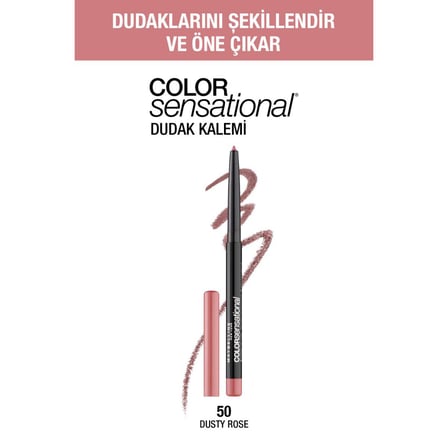Maybelline New York Color Sensational Shaping 50 Dudak Kalem