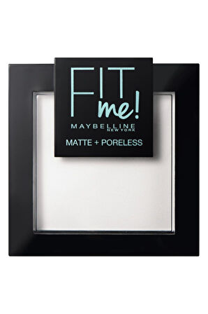 Maybelline New York Fit Me Matte Poreless Pudra - 90 Translucent 