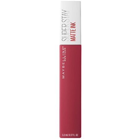 Maybelline New York Super Stay Matte Ink Unnude Likit Mat Ruj - 80 Ruler - Kırmızı/Pembe