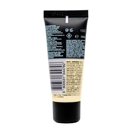 Maybelline New York Fit Me Matte+Poreless Fondöten - 103 Pure Ivory