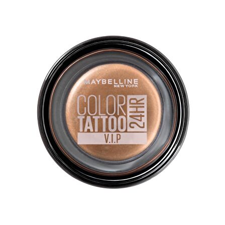 Maybelline New York Color Tattoo 24HR Krem Göz Farı - 180 V.I.P-Şeftali