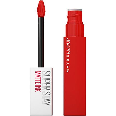 Maybelline New York Super Stay Matte Ink Likit Mat Ruj - 320 Individualist- Kırmızı