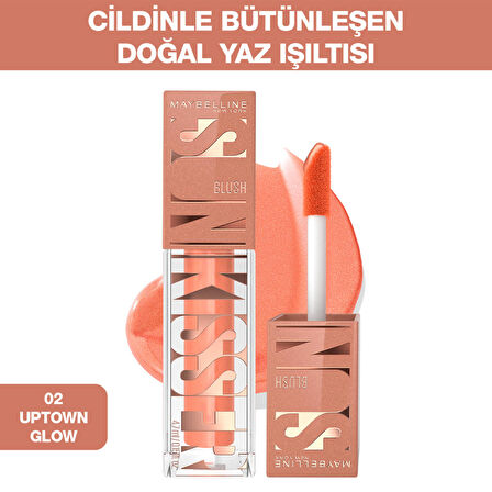 Maybelline New York Sunkisser Likit Allık - 02 Uptown Glow