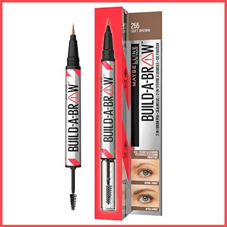 Build a Brow 2in1 Kaş Kalemi ve Jeli Soft Brown