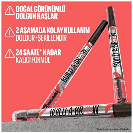 Build a Brow 2in1 Kaş Kalemi ve Jeli Deep Brown