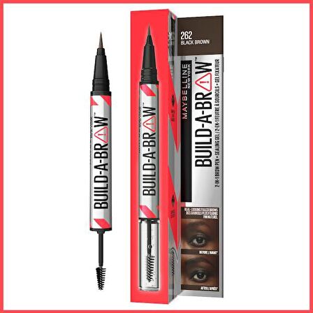 Build a Brow 2in1 Kaş Kalemi ve Jeli Black Brown