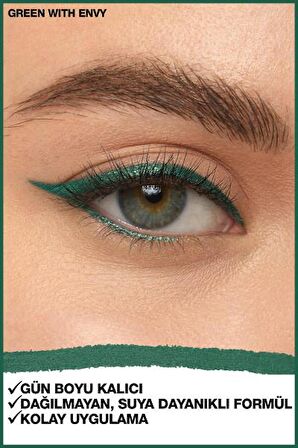 Maybelline New York Lasting Drama Automatic Liner Göz Kalemi - Green With Envy