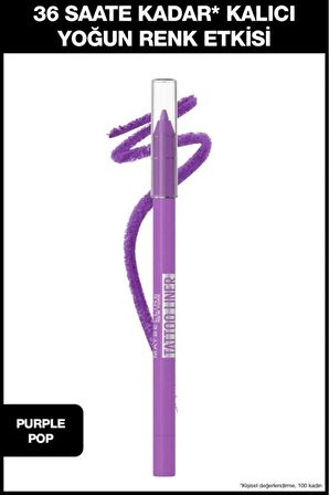 Maybelline New York Tattoo Liner Jel Göz Kalemi - Purple Pop