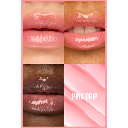 Maybelline New York Lifter Glaze Shea Yağı ve Hyalüronik Asit içeren Renkli Dudak Balmı - 02 Pink Drip