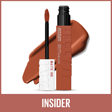 Maybelline New York Super Stay Matte Ink Likit Mat Ruj - 500 Insider