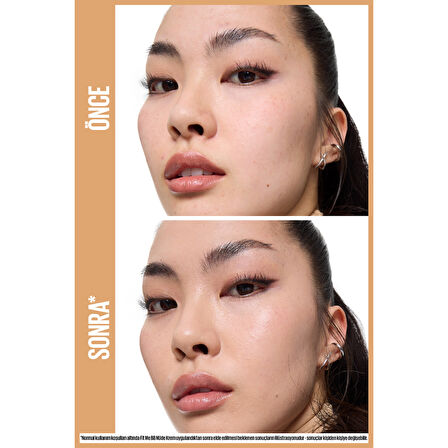 Maybelline New York Fit Me Nude Cilt Bakımı Etkili Nemlendirici SPF50 BB Krem - 40