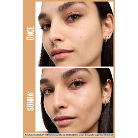 Maybelline New York Fit Me Nude Cilt Bakımı Etkili Nemlendirici SPF50 BB Krem - 50