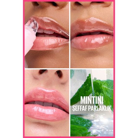 Maybelline New York Lifter Gel Ekstra Parlak ve Nemlendirici Dudak Parlatıcısı - 01 Mintini