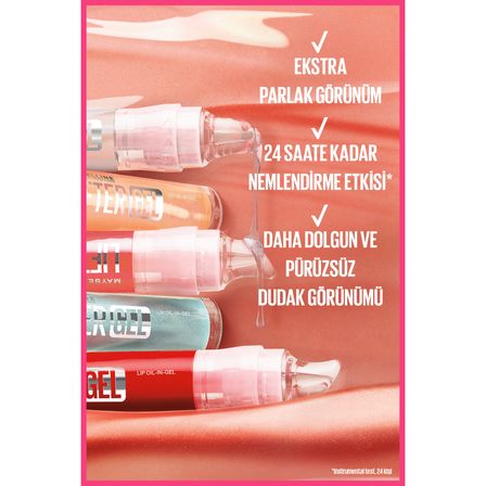 Maybelline New York Lifter Gel Ekstra Parlak ve Nemlendirici Dudak Parlatıcısı - 02 Blue Boba