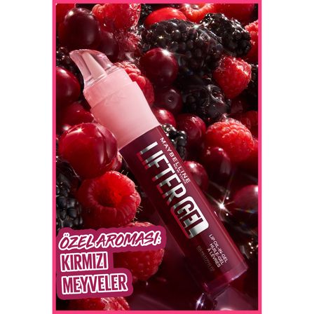 Maybelline New York Lifter Gel Ekstra Parlak ve Nemlendirici Dudak Parlatıcısı - 08 Berry Twist