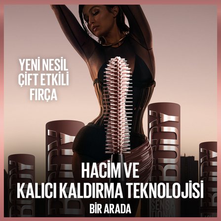 Maybelline New York Lash Sensational Body Kahverengi Maskara - Hacimli ve Gün Boyu Kalkık Görünen Kirpikler