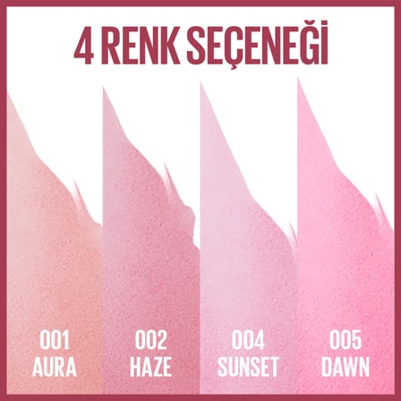 Maybelline New York Super Stay Peel Off Soyulabilen Dudak Tinti - 24 Saate Kadar Kalıcı Dudak Renklendirme -  01 Aura