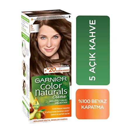 Garnier No:5 Açık Kahve Colour Natural Boya