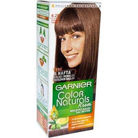 Garnier Color Naturals Saç Boyası 6-25 Kestane Kahve