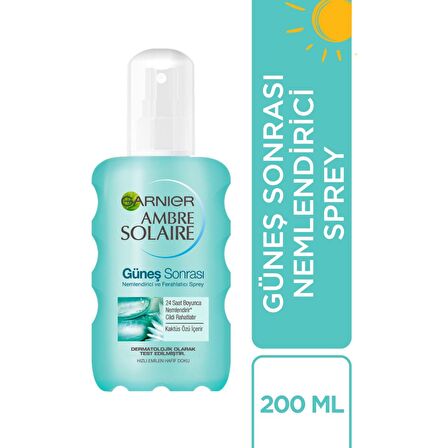 Garnier Ambre Solaire Güneş Sonrası Nemlendirici Ferahlatıcı Sprey 200 ml