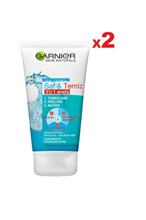 Saf Ve Temiz 3'ü 1 Arada 150 ml 2'li