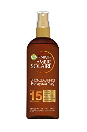 Garnier Ambre Solaire Bronzlaştırıcı Koruyucu Yağ Spf 15 150ML