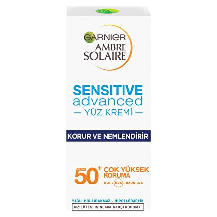 Sensitive Expert+ Güneşe Karşı Hassas Ciltler için Spf50+ Güneş Koruyucu Jel Krem 50 Ml