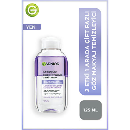 Garnier Çift Fazlı Göz Makyaj Temizleyicisi 2 Etki 1 Arada 125ML